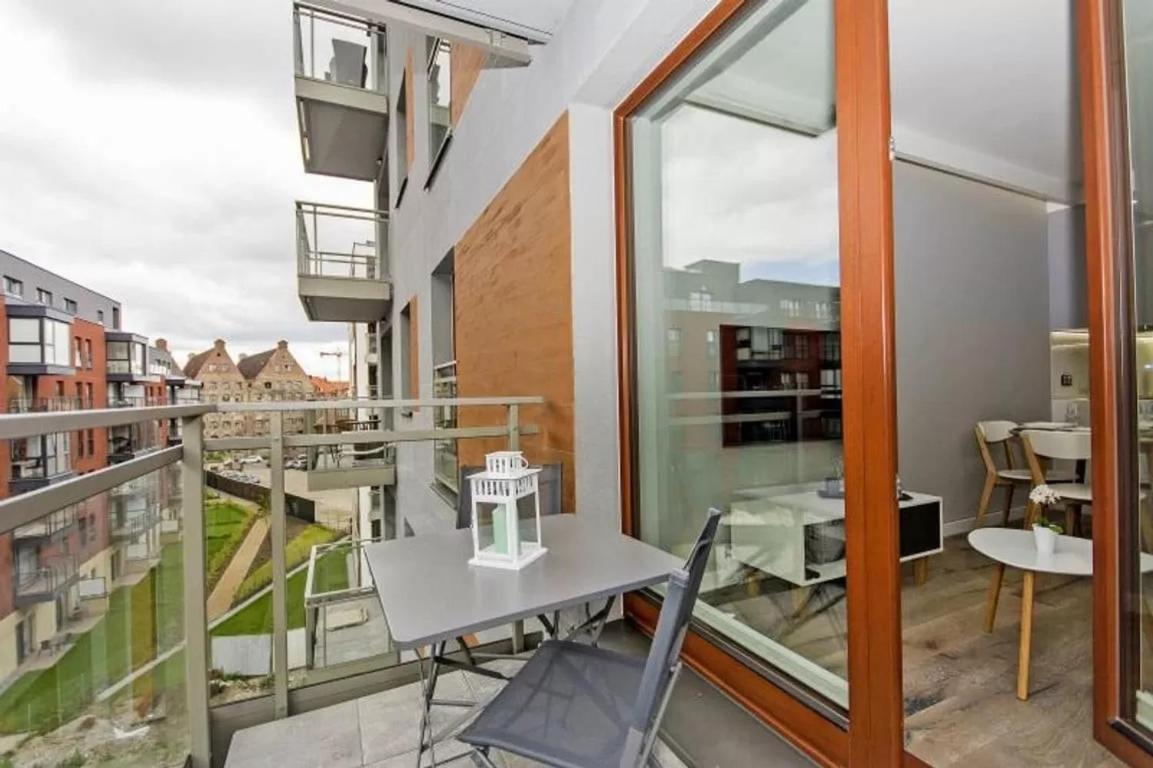 Motlawa Riverview Apartment Oidtown Danzig Exterior foto